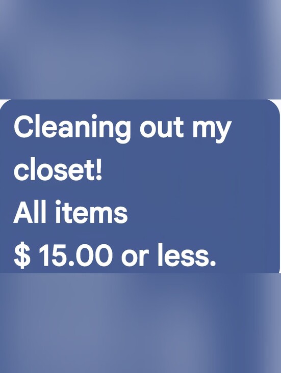 Other - ALL ITEMS $ 15.00 OR LESS